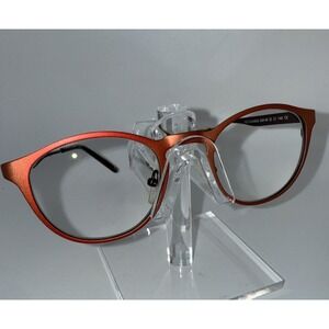 Jean Lafont Paris, RESONANCE 628, 48-21 Authentic Copper Cateye Eyeglass Frames.
